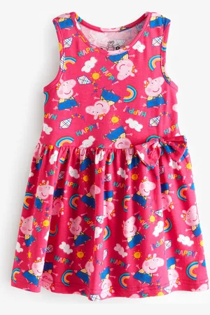 Character 100% Cotton Peppa Pig Dress7 - 8 år (122 - 128cm)
