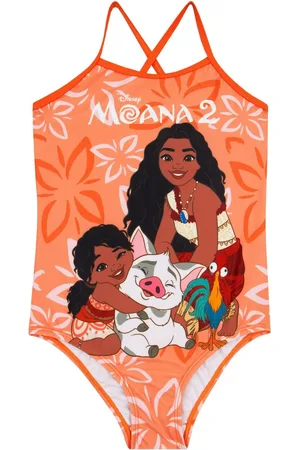 Character Moana 2 Spaghetti Strap Swimsuit116122cm