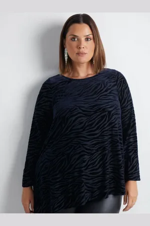 Live Unlimited London Curve Zebra Udbrændt Asymmetrisk Top44