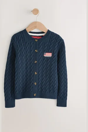 Superdry Cable Knit 100% Cotton Cardigan110116cm