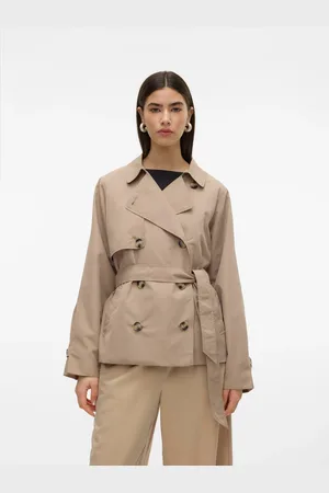 VERO MODA Short Belted TrenchcoatM 10