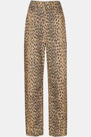Whistles Animal Spot Kick Flare 100% bomulds Jeans42