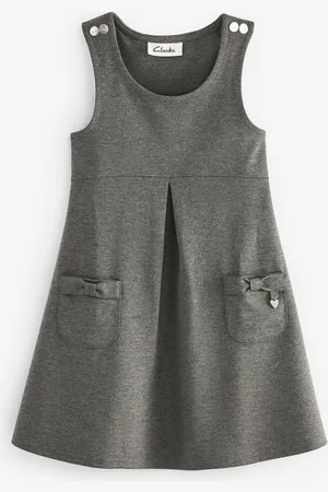 Clarks School Ponte Pinafore Dress11 år (146cm)