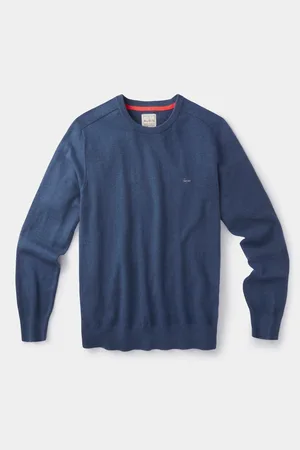 Aubin Fulney Cotton Cashmere Crew JumperXXL