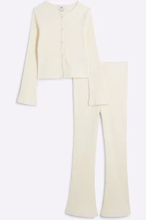 River Island Girls 100% Cotton Cardigan Set134140cm