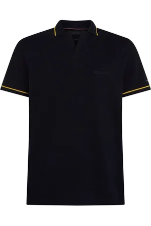 Tommy Hilfiger Open Collar Tipped Kortærmet 100% Bomuld Polo-skjorterStor