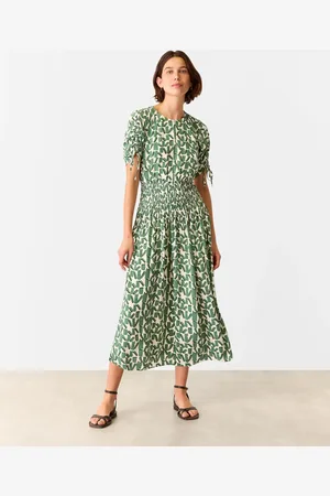 Whistles Abstract Squares Midi Dress42