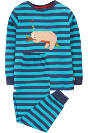 Frugi Blue Stripe Pyjama Set6 - 7 år (116 - 122cm)