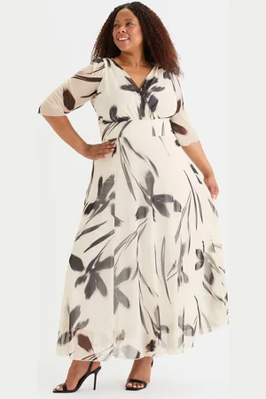 Scarlett & Jo Verity Tryk Maxi Gown46