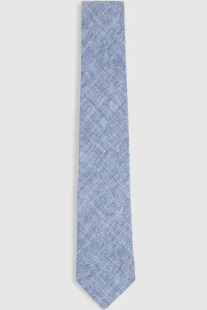 Reiss Azzurro Melange Silk TieEN