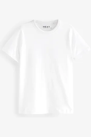 Next Det essentielle Pure 100% Cotton Kortærmet Rund hals T-shirt54