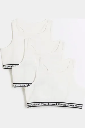 River Island Girls 100% Cotton Bras Pack of 39 - 10 år (134 - 140cm)
