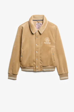 Superdry Country Club Jersey Bomber 100% Cotton Jacket40