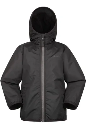 Mountain Warehouse Robin Kids Water Resistant Borg Lined Jacket5 - 6 år (110 - 116cm)