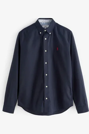 Next Langærmet Oxford 100% Bomuld Skjorter3XL
