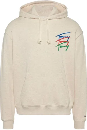 Tommy Hilfiger Relaxed Signature 100% Bomuld HættetrøjeMiddel