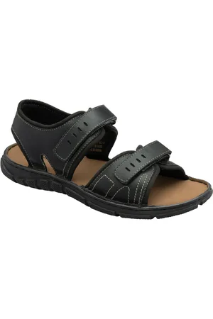 Dunlop Mens Leather Twin Strap Sandalsuk8eu42