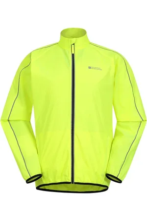 Mountain Warehouse Mens Force Reflective Water Resistant Running and Cycling JacketXXL