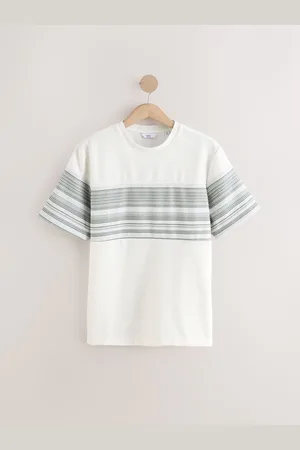 Next Tekstureret farveblok T-shirtX-Large