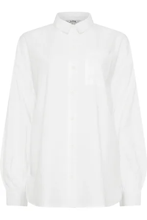 Long Tall Sally Drop Shoulder 100% Bomuld Skjorter44 Høj