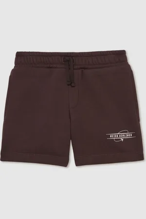 Reiss Hughes Cotton-Blend Airlines-Print Shorts158164cm