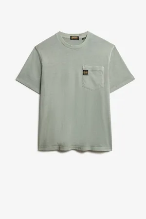 Superdry Contrast Stitch Pocket 100% Cotton T-ShirtSmall