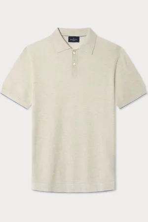 Hackett London Herre 100% Bomuld Blå Polo-skjorterX-Large
