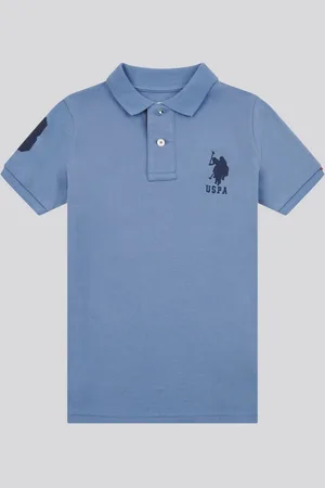 U.S. Polo Assn. U. S. Polo Assn. Boys Player 3 Pique 100% Cotton Polo Shirt14 - 15 år (164 - 170cm)