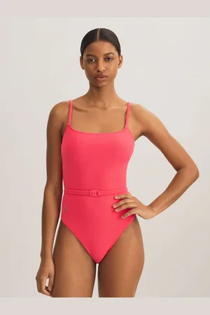 Ralph Lauren Terry Towelling Belted Swimsuitsmall