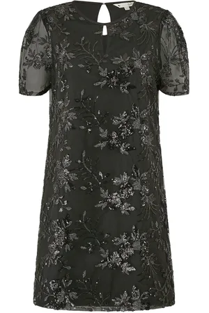 Yumi Pailletter Broderet Tunika Kjole36