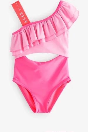 Ted Baker Pink Frill Swimsuit158164cm
