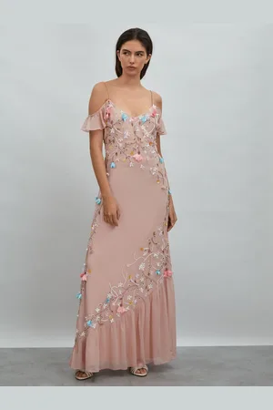 RAISHMA Embellished Blomster Maxikjole38