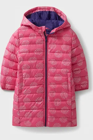 J.Crew Lightweight Printed Longline Puffer Coat10 - 11 år (140 - 146cm)
