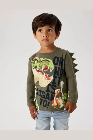 NAME IT Boys Gigantosaurus Graphic Long Sleeve T-Shirt7 år (122cm)