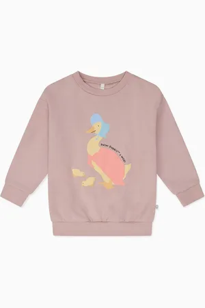 Mori Purple Jemima Puddleduck 100% Organic Cotton Sweatshirt110116cm