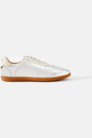 mint&berry Mia Leather Trainers