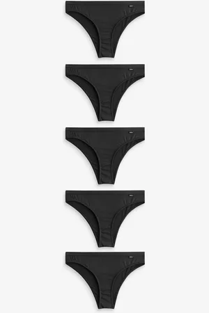 Boux Avenue Microfibre Josie Black Briefs 5 Pack44