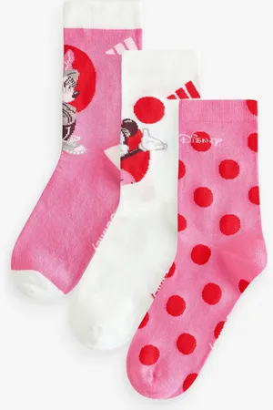 adidas Little Kids Minnie Mouse Socks 3 Pack12.5-1