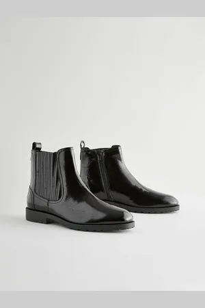 Next Forevigt Comfort Læder Chelsea Ankel Støvler