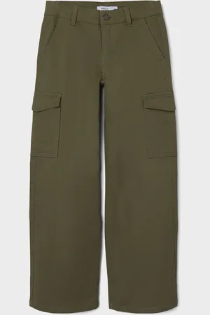 NAME IT Wide Leg Cargo Trousers10 år (140cm)