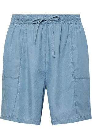 Evans Blue Washed Tencel Shorts54