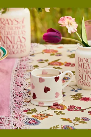 Emma Bridgewater Lyserød Hjerte Lille Krusen