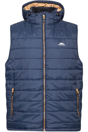 Trespass Male Blue Franklyn Padded GiletS