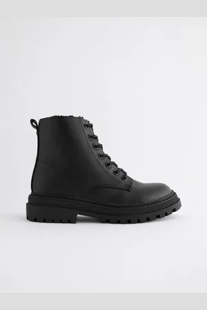 Next Warm Lined Lace-Up Ankle Boots