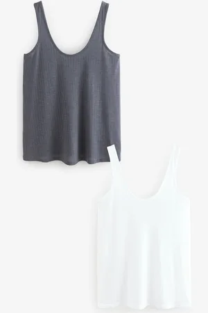 Next Strappy Scoopneck Slouch Ribbede Veste 2 Pakke38