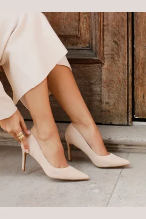 Linzi Overjoyed Stiletto Pointed Court Heels