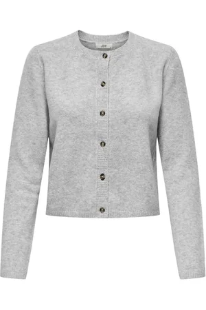 JDY Crew Neck Knitted CardiganL 12-14