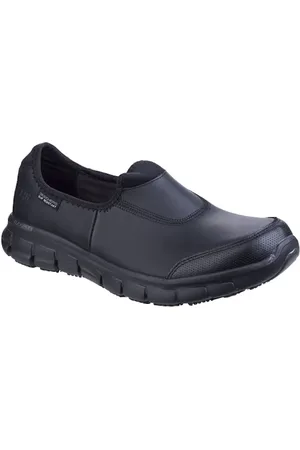 Skechers Sure Track Slip Resistant Slip-On Womens Work Sko