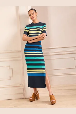 Love & Roses Jersey Midi Kjole50