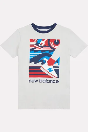 New Balance Boys 100% Cotton Greatest Hits T-Shirt15 - 16 år (170 - 176cm)